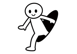 out ofのイラスト